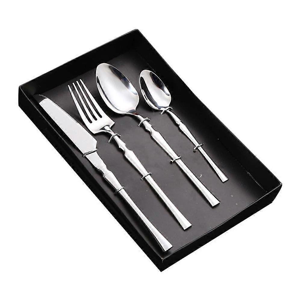 stainless steel western tableware gift box set