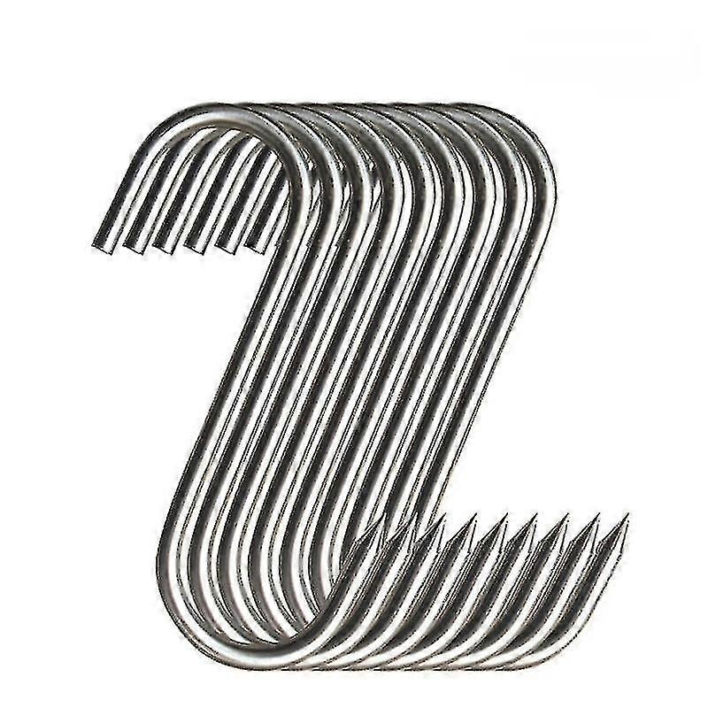 20pcs / set Ganchos S de acero inoxidable