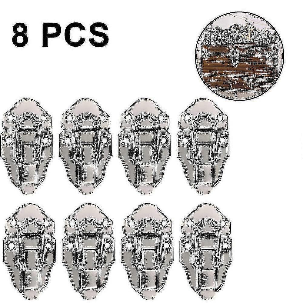 8 Pcs Toggle Lock Box Lock Case Lock With Screw For Cosmetic Case