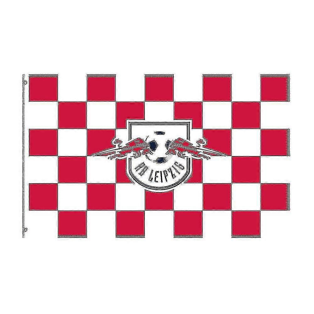 Rb لايبزيغ العلم البوليستر المطبوعة فريق كرة القدم راية للديكور QIZ045