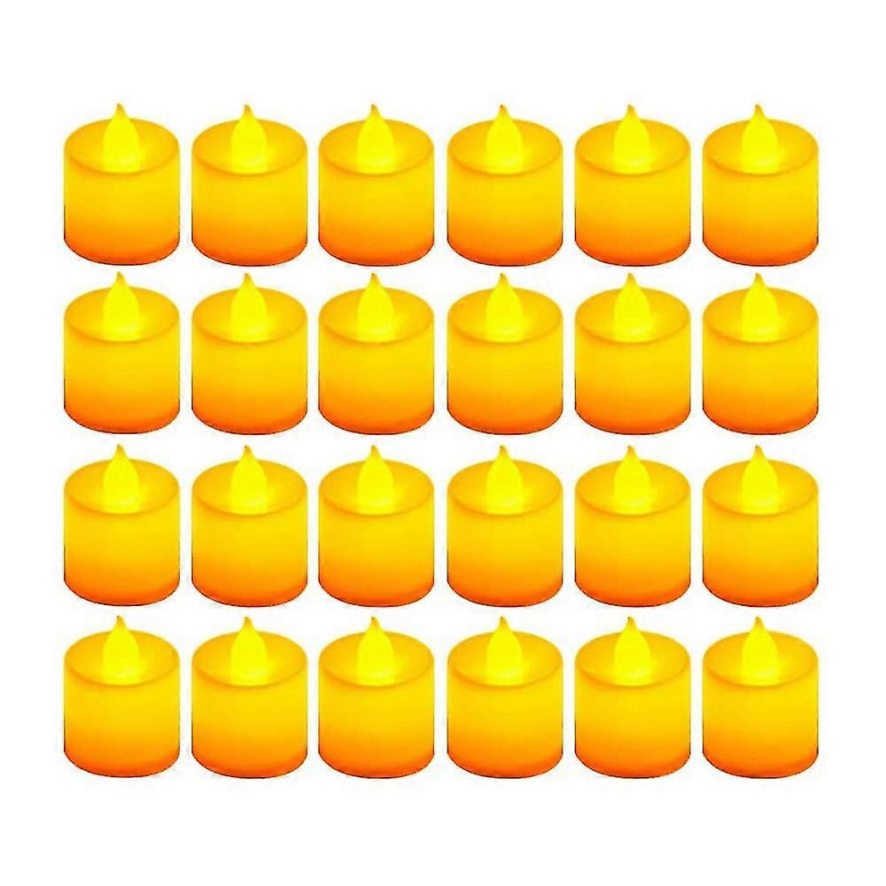 batteri operert ledet te lys, pakke med 24