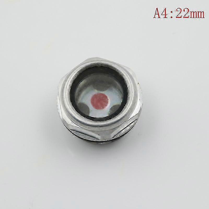 16mm-48mm samec závitový kovový vzduchový kompresor hladina oleje průhledítko Hfmqv