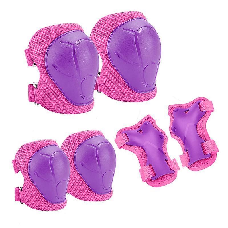 Children's Protective Gear Set Roller Skating Protective Gear Set Skating Knee Pads Elbow Pads Palm Mat