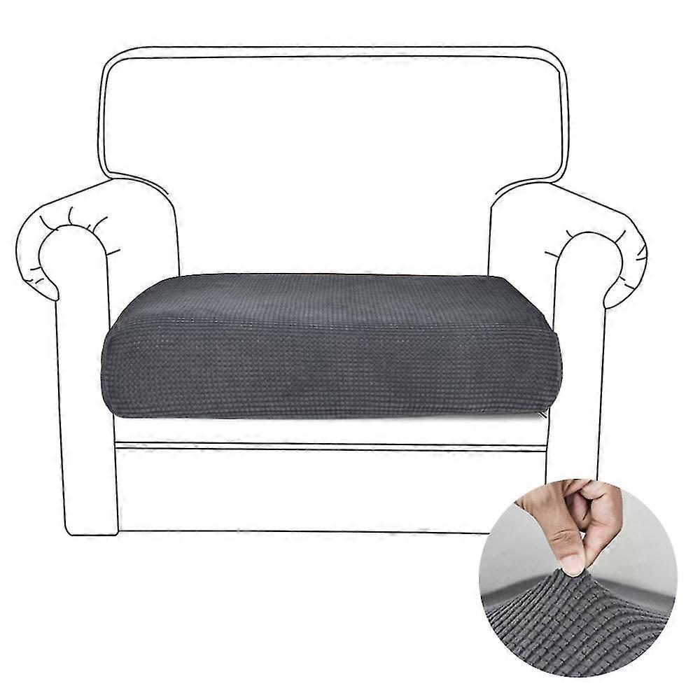 Stretch Lattice Armchair Couch Suitable For Settee, Sofa Seat Slipcover Corn Fleece Sofa