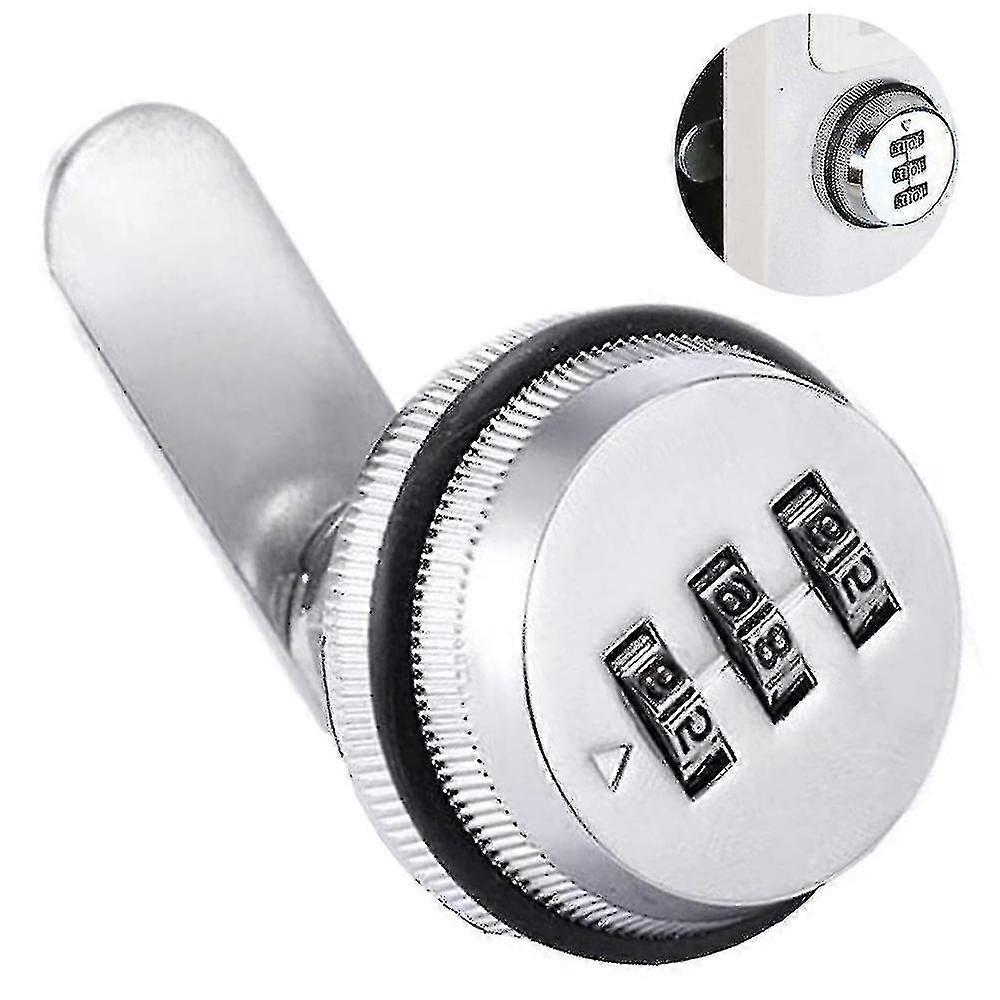 Code Combination Lock Mailbox Without Key For Closet Drawer 30mm
