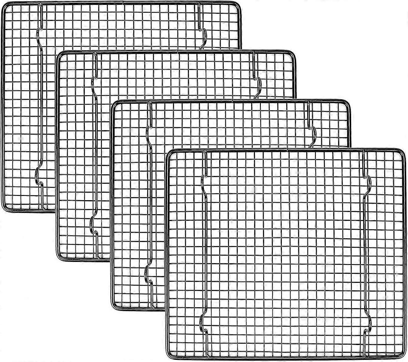 4 Pack Cooling Racks Baking Rack For Cookies, Cakes And More, 10-1/4 X 9 Inches