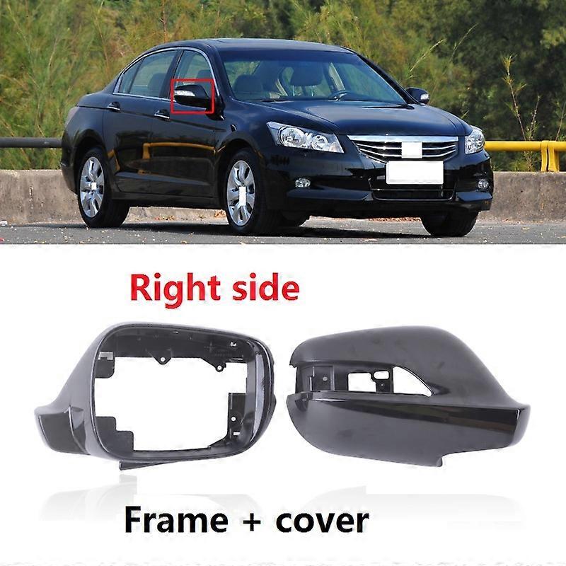 1pcs For Honda Accord 2008 2009 2010 2011 2012 2013 Car Outside Rearview Mirror Lid Frame Side Rear View Mirror Cover Shell Cap