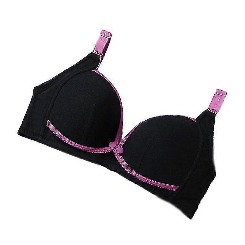 Mjuk bh i bomull rygglös push up andningsbara underkläder innan du ammar