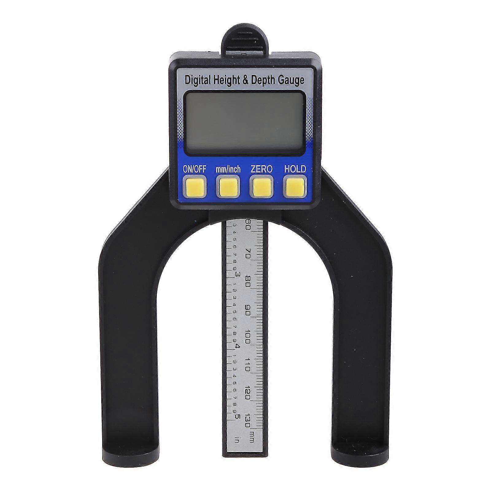 Digital Depth Gauge Digital Height Depth Measuring Tool for Trimmer Router Wood