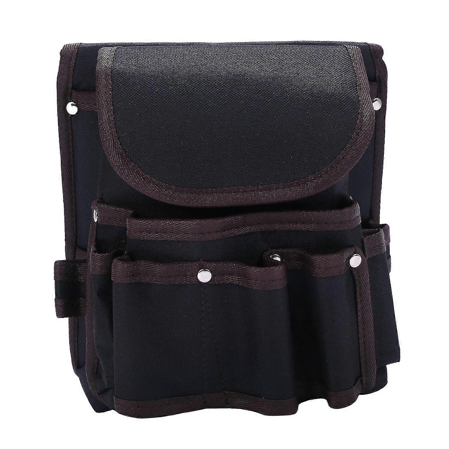 600d Waterproof Cloth Rivet Fixed Tool Bag Belt Utility Kit Pocket Pouch XYT