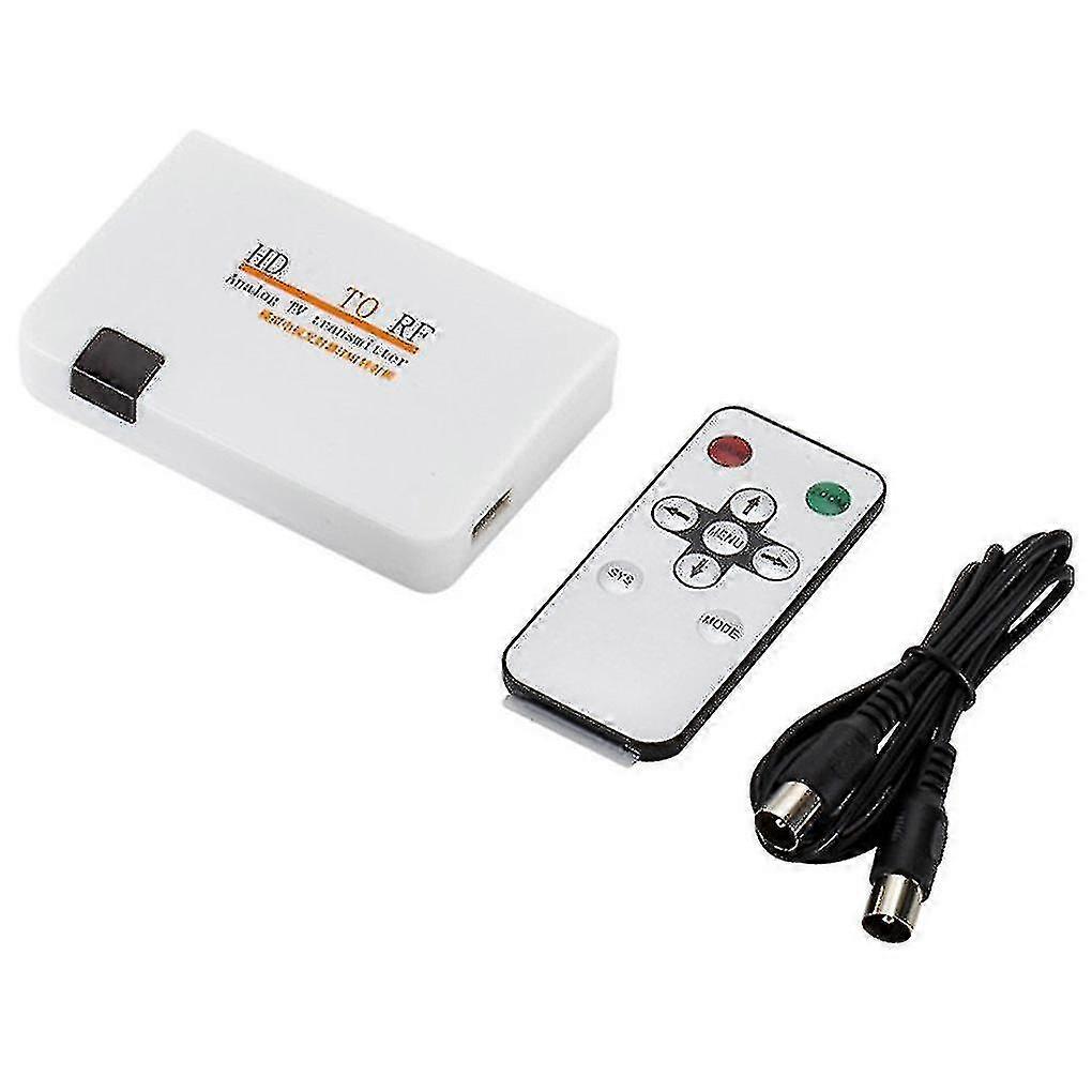 HDMI-kompatibler zu HF-Koaxialkonverter-Box-Adapter HD-Digital-Analog-Adapter