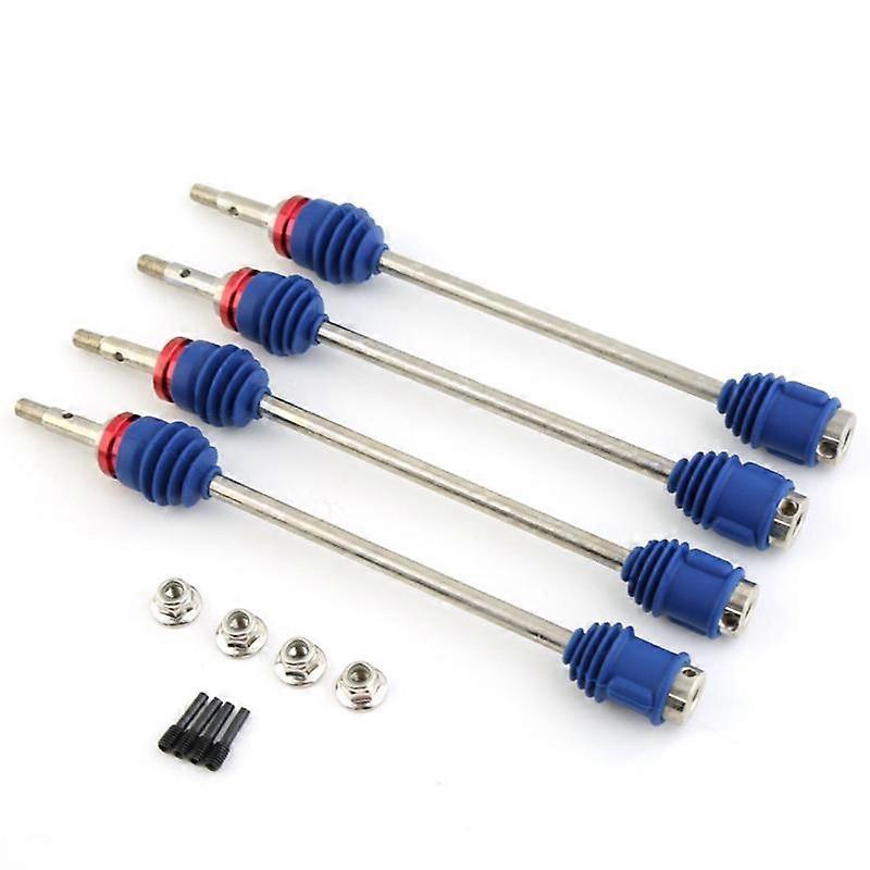 Essieu d’arbre de transmission avant et arrière en acier métallique CVD 5451R pour 1/10 E-/E-Maxx/T-Maxx/RC Mises à niveau de voiture par