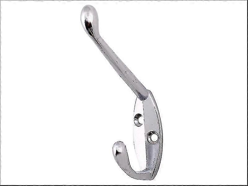 3pcs Basics Hat & Coat Hooks Chrome Plated
