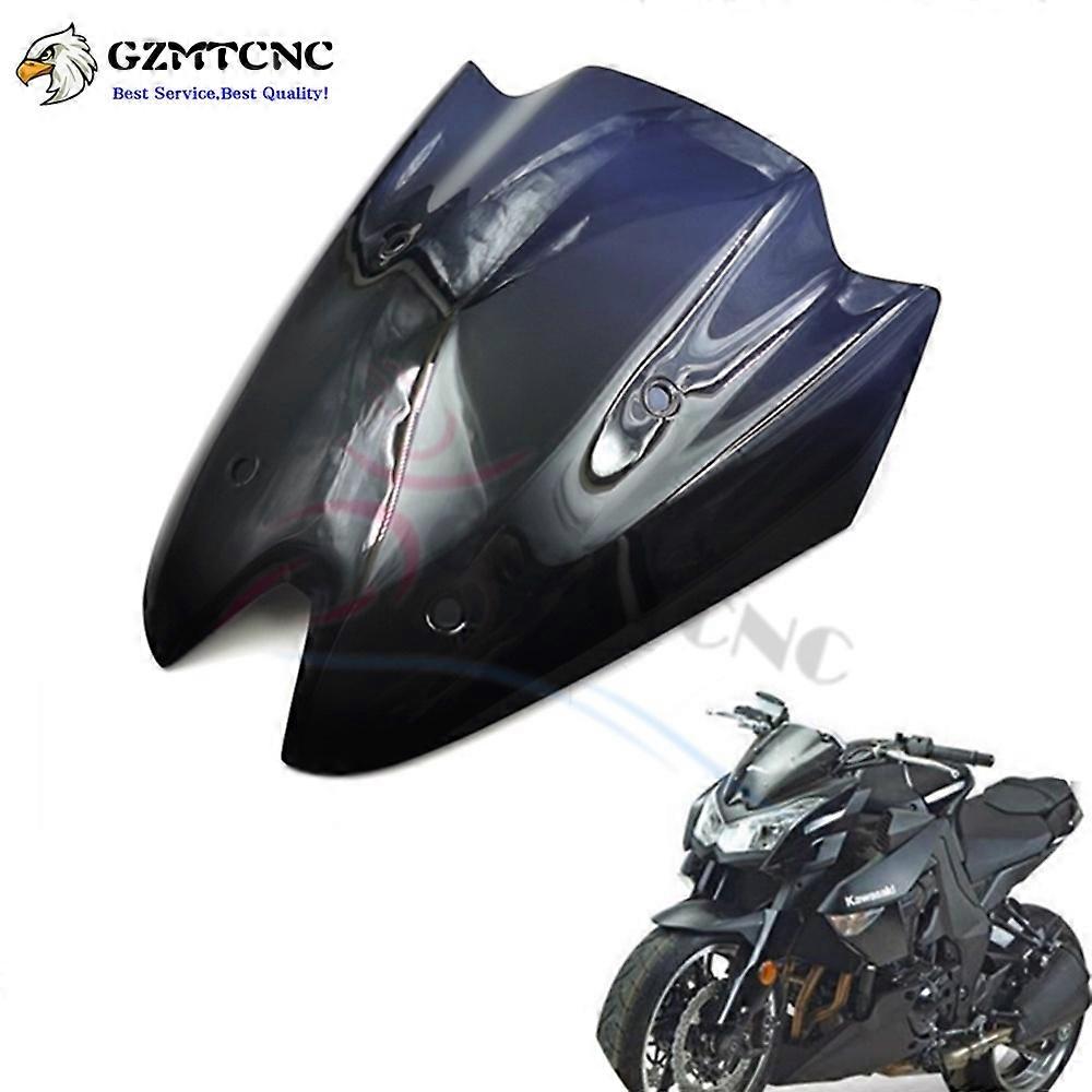 Z1000 10-13 Windshield Windscreen Odometer Clock Visor ABS Deflector Wind Shield for Kawasaki Z 1000 2010 2011 2012 2013