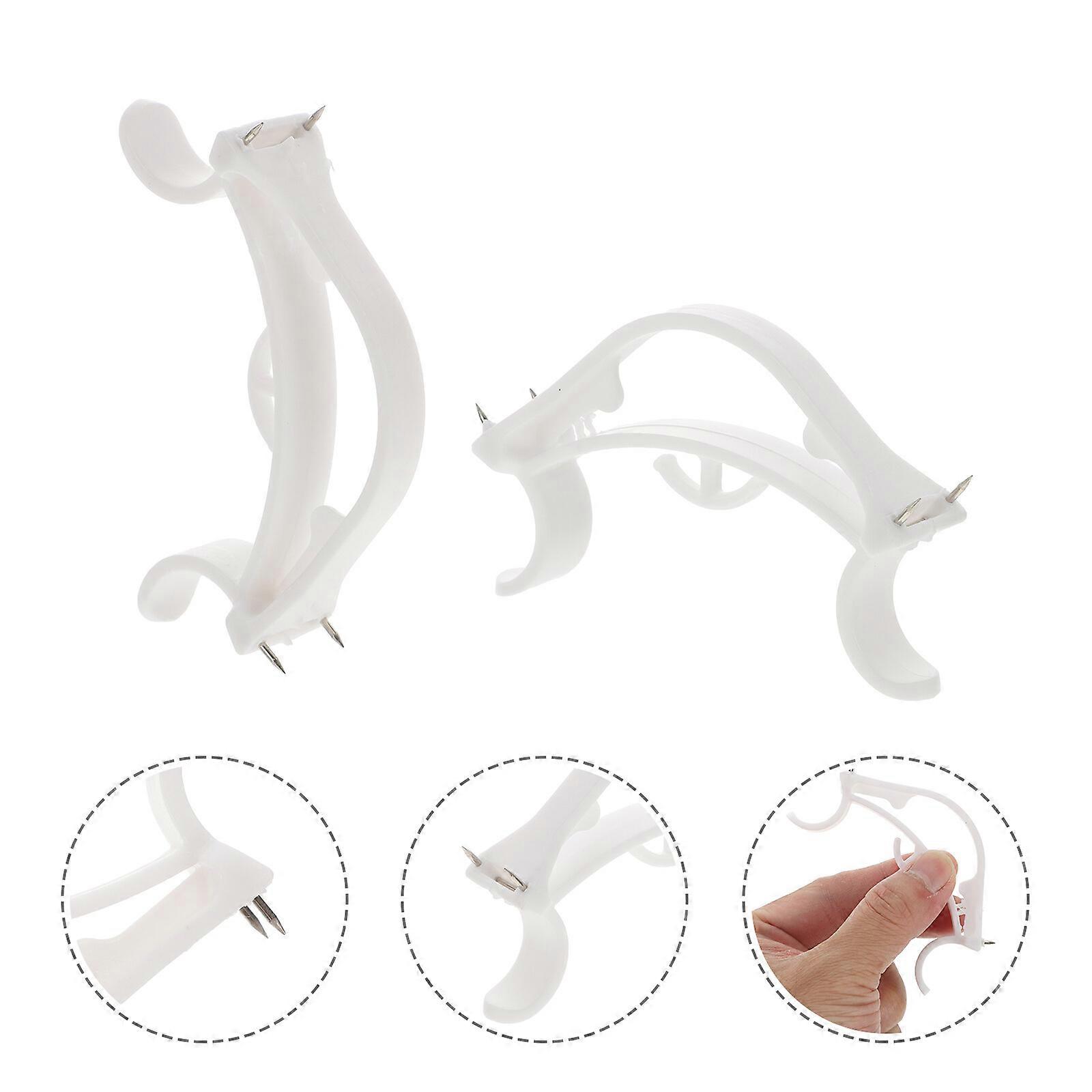 8pcs Corner Elastic Hook Reusable Removable Multi-purpose Utility Hook Accessory