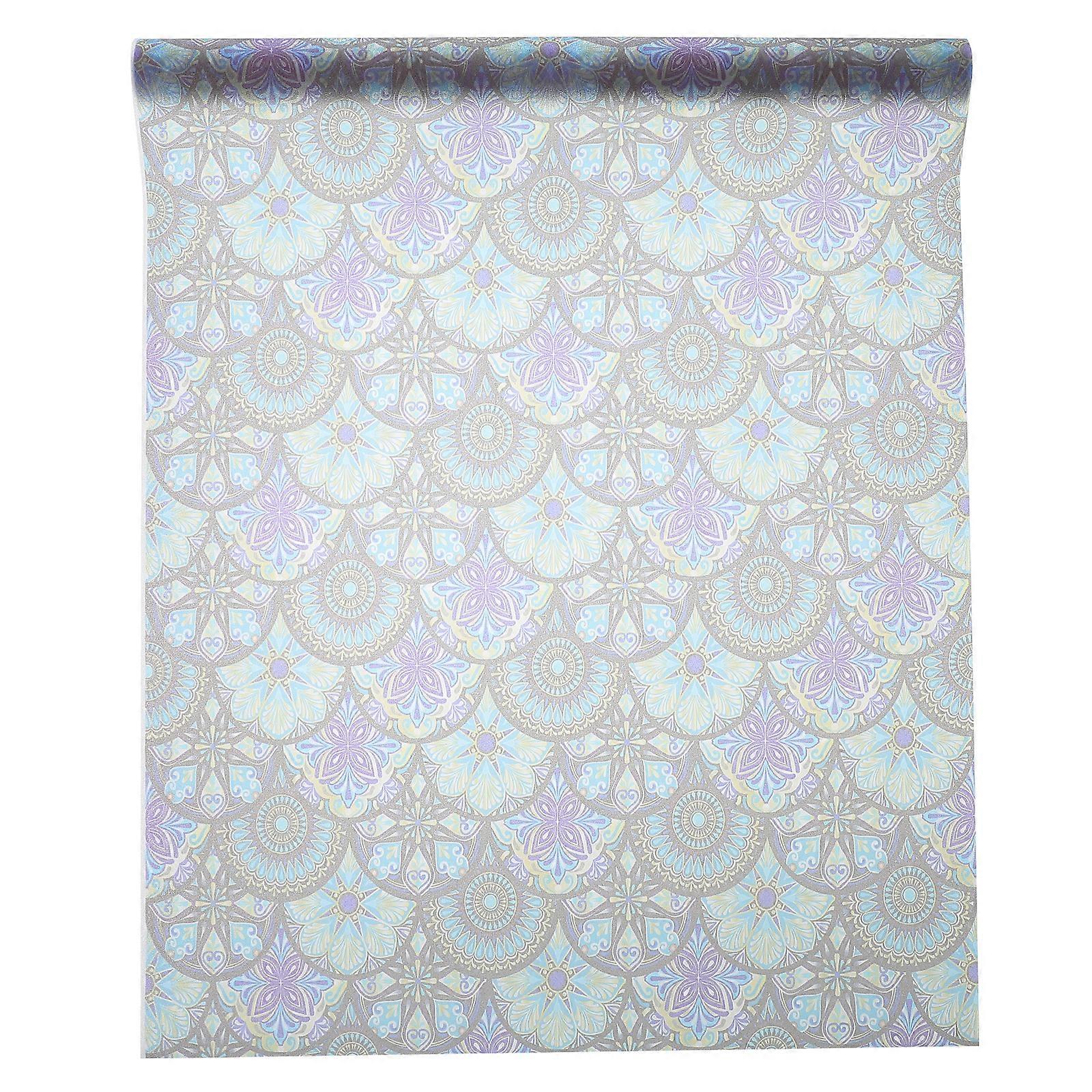 Static Window Privacy Film Unique Pattern Window Sticker Bathroom Window Decor