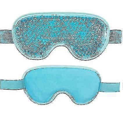 Cold Eye Mask Frozen With Plush Backing For Headache, Stress Relief