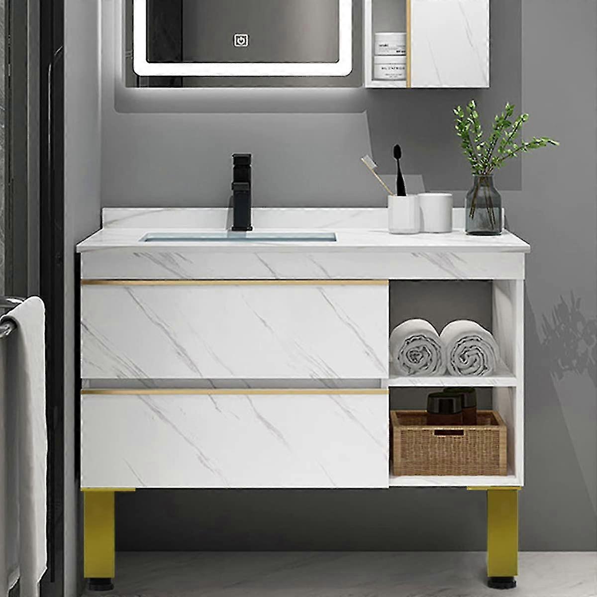 Patas de muebles ajustables doradas 4 piezas (8cm)