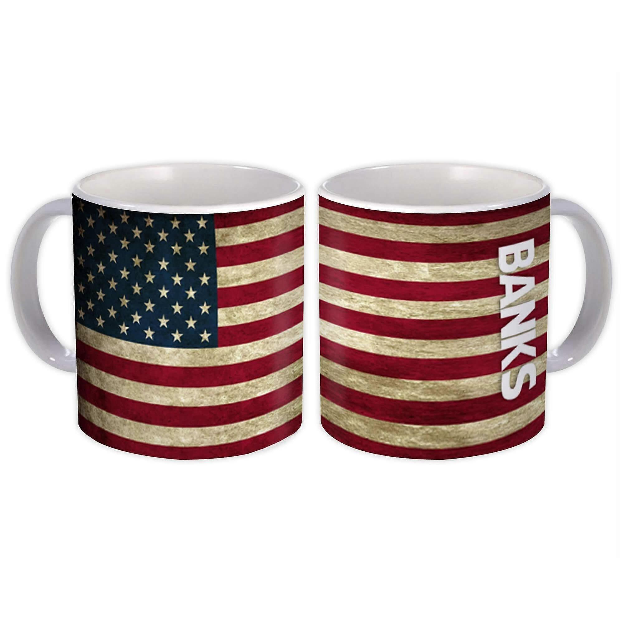 礼品杯：BANKS 姓氏美国人