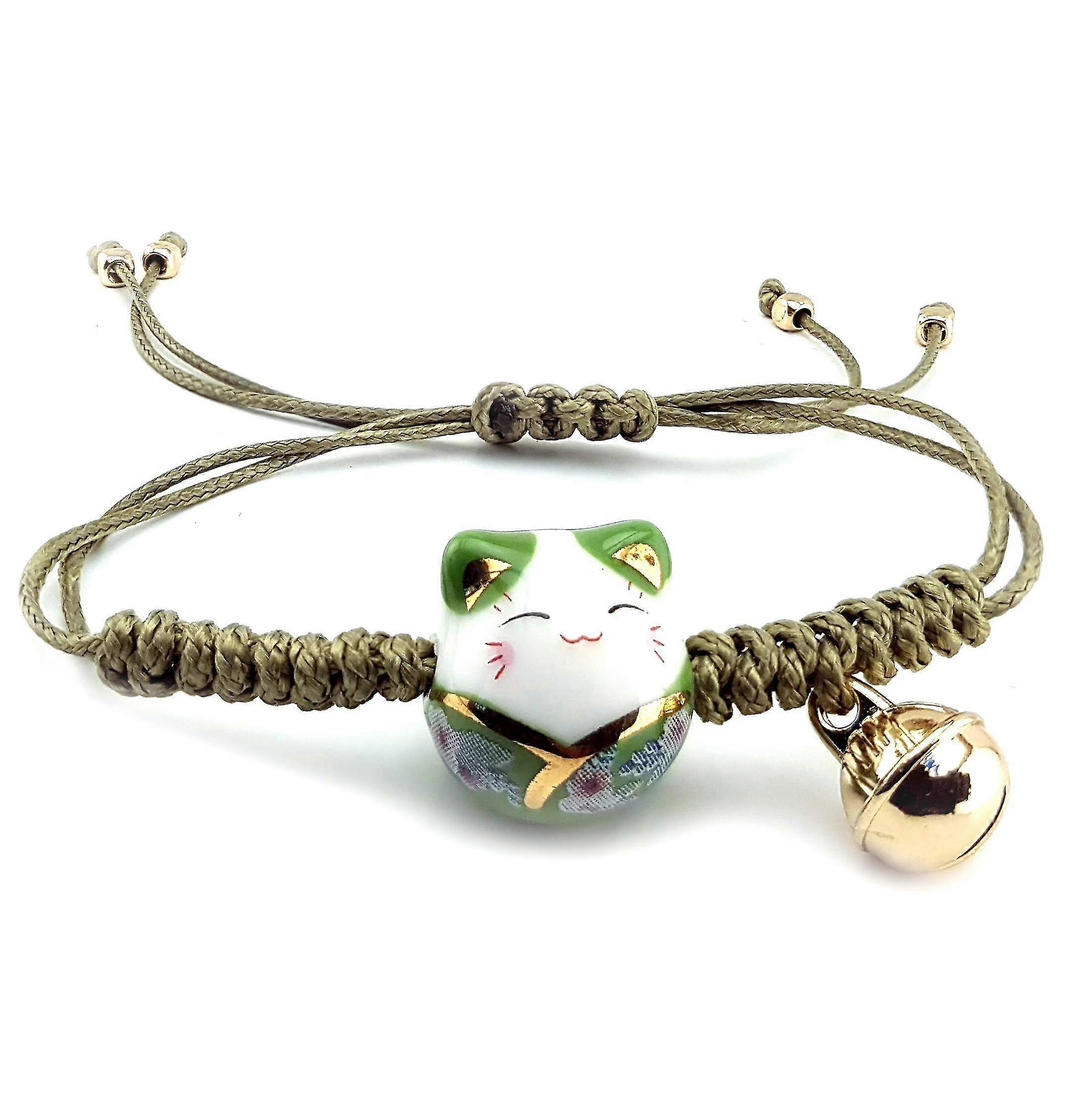 Lucky Cat Maneki Neko Bracelet