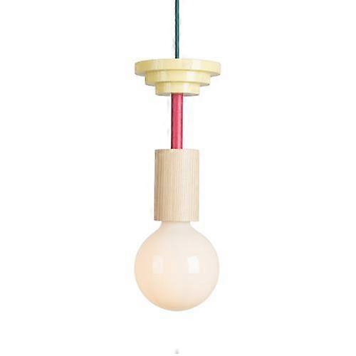 Moderne træ LED vedhæng lampe