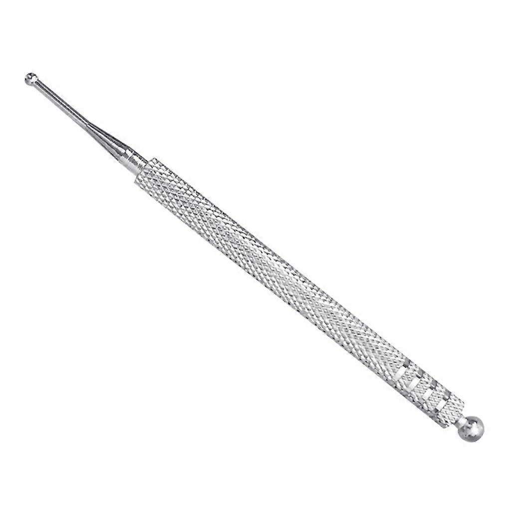 10cm Sliver Ear Probe Non Slip Handle Design Acupuncture Point Probe Tool Gift