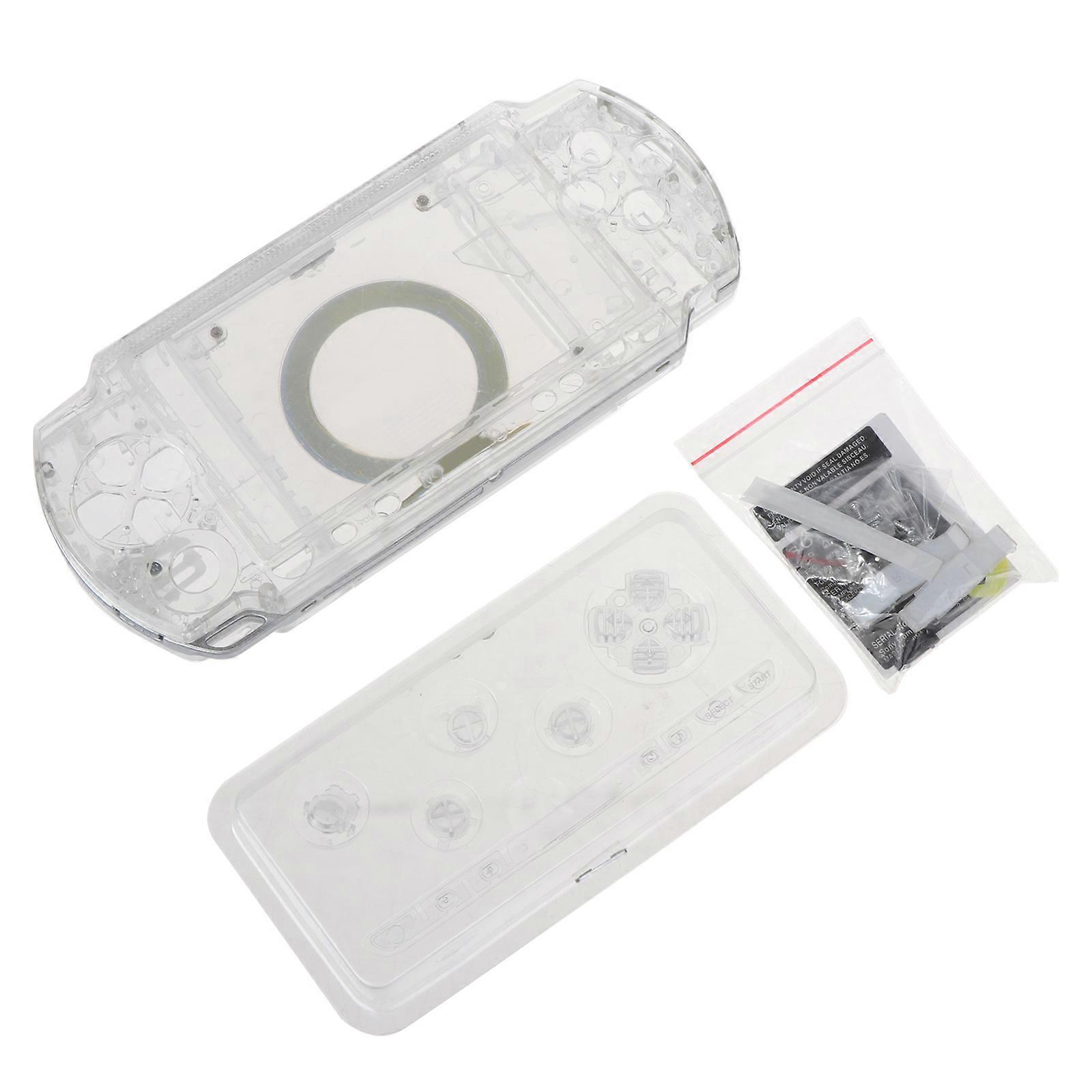 Game Console Replacement for Shell PC Cover with Button Durable Housing for PSP1
