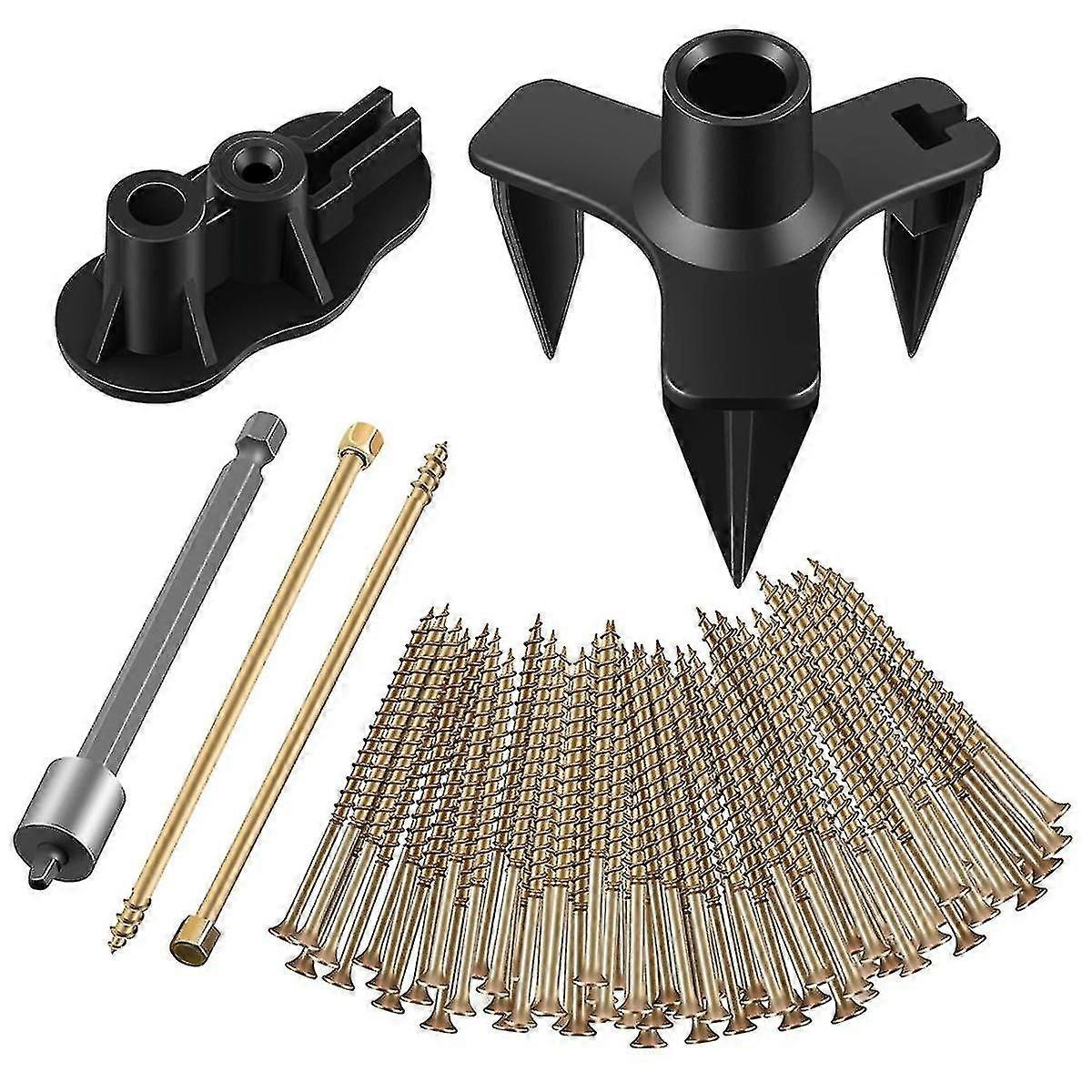 Floor Repair Kit, No More Squeaks Kit Eliminates Floor Squeaks, Fits Most Carpet Hardwood Floors, U-hao - MXBC