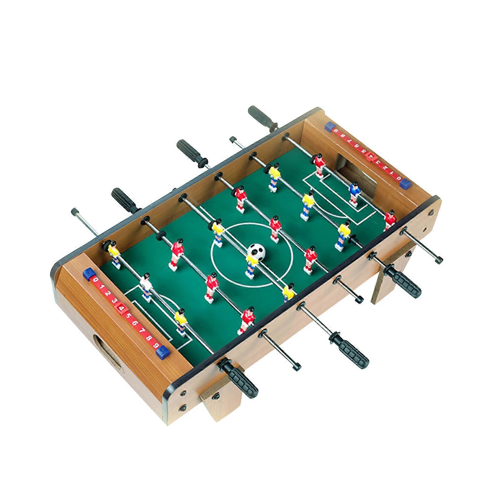 ポータブルミニフーズボールテーブルトップサッカーサッカーゲームセットキッズファミリーデスクトップおもちゃ