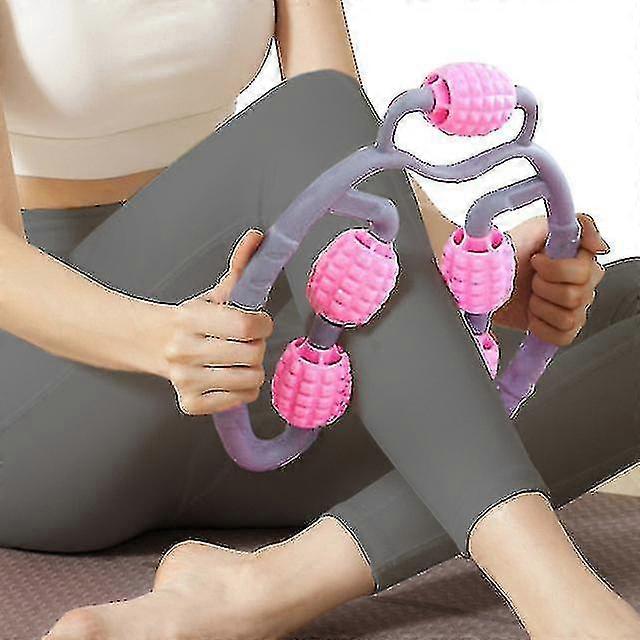 Trigger Point Roller Massager For Forearm Elbow Hand Arm And Legpink