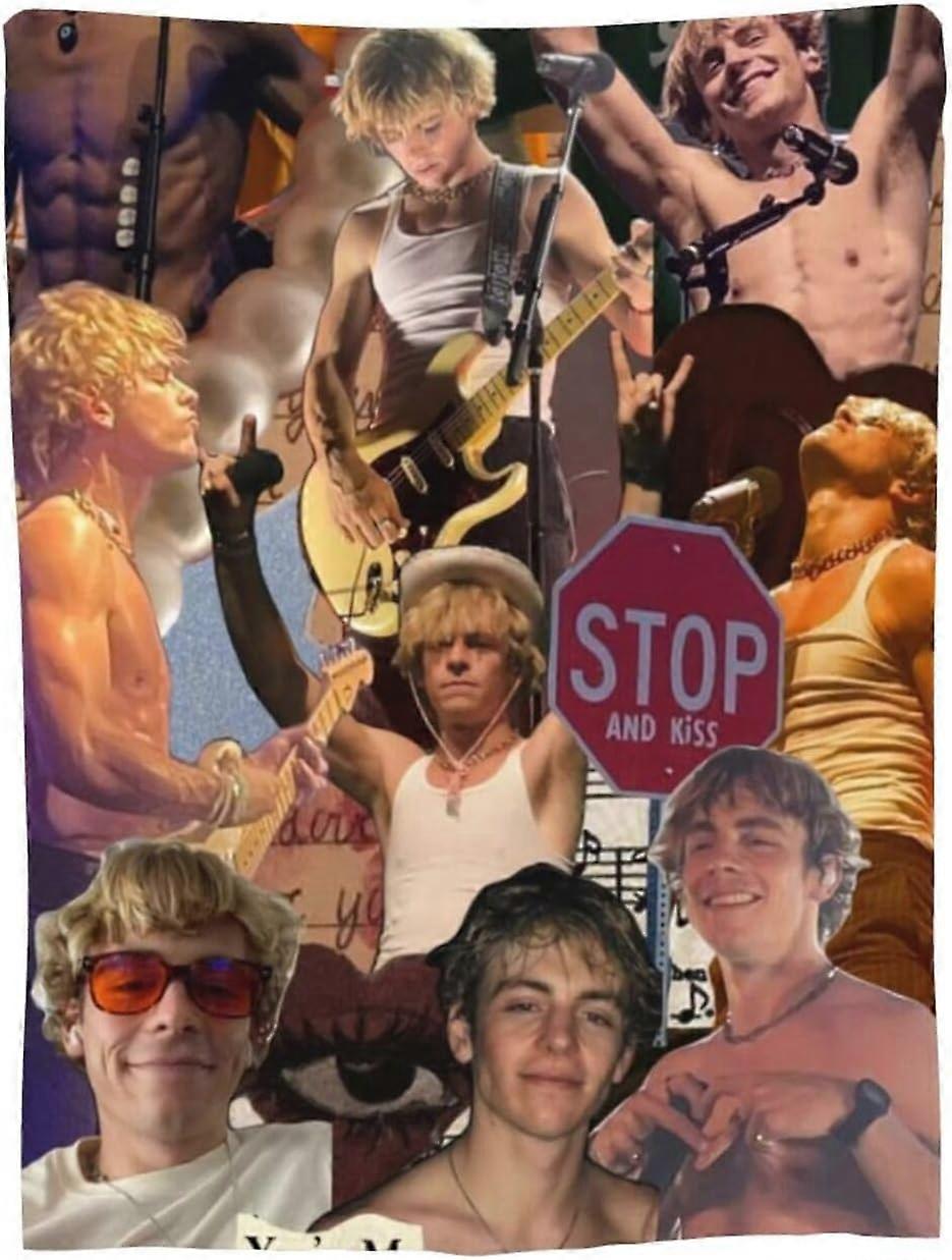 Ross Lynch Blanket Bedding Blanket Soft Throw Blankets Lightweight Anti-Static Blanket