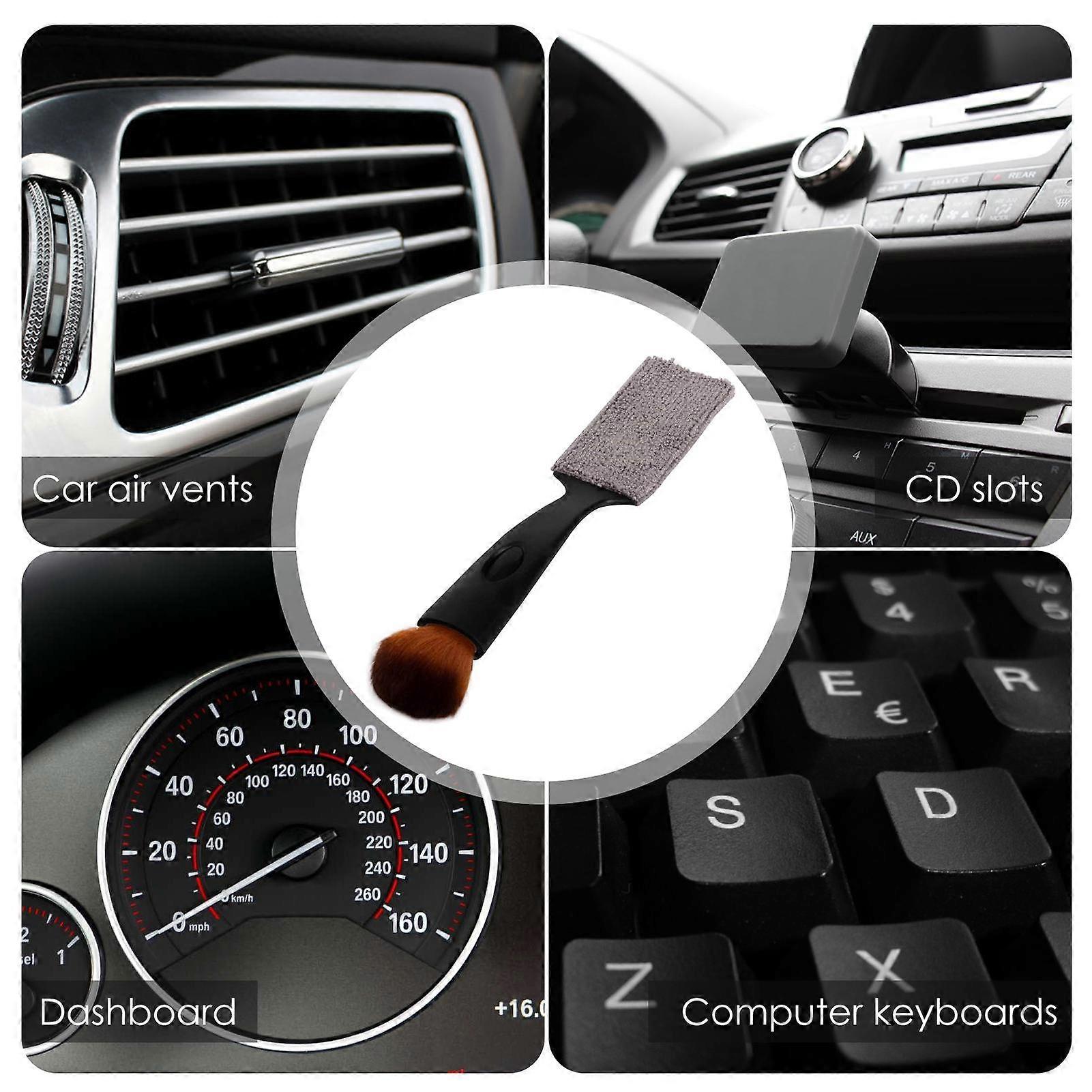 Double Ended Cleaning Brush for Car and Home Interior Duster