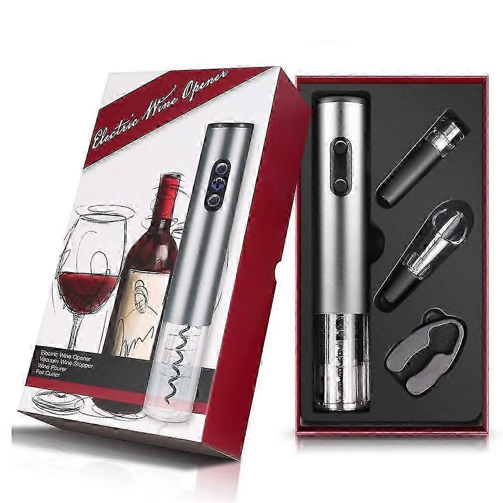 Electric Wine Opener Set Automatic Bottle Opener for Chief Restaurant