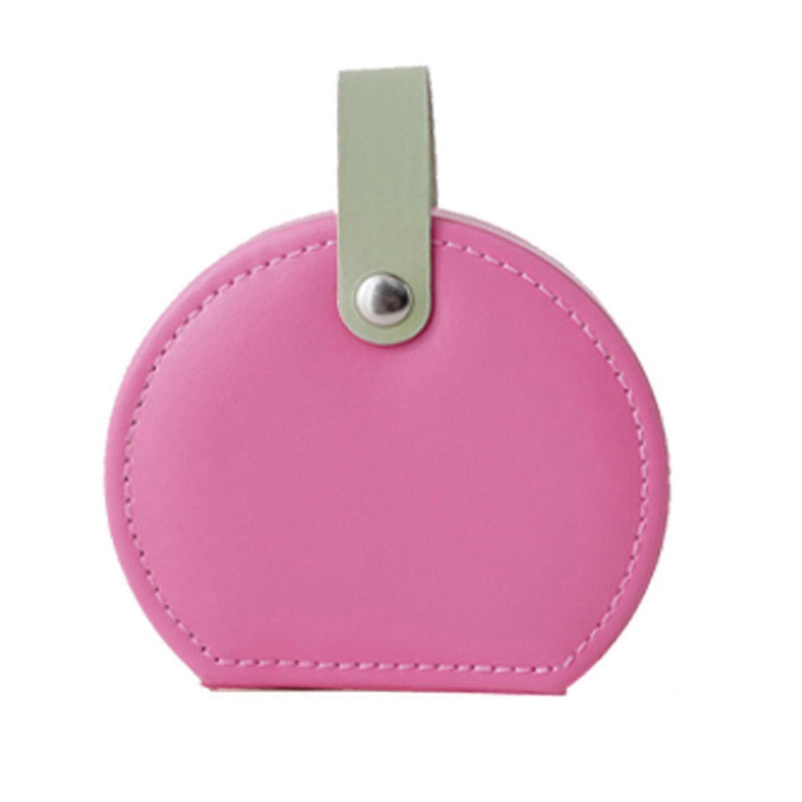 Jewelry Box Earrings Rings Organizer Double Layer Multiple Compartments Waterproof Compact Mini Size Portable Storage Box