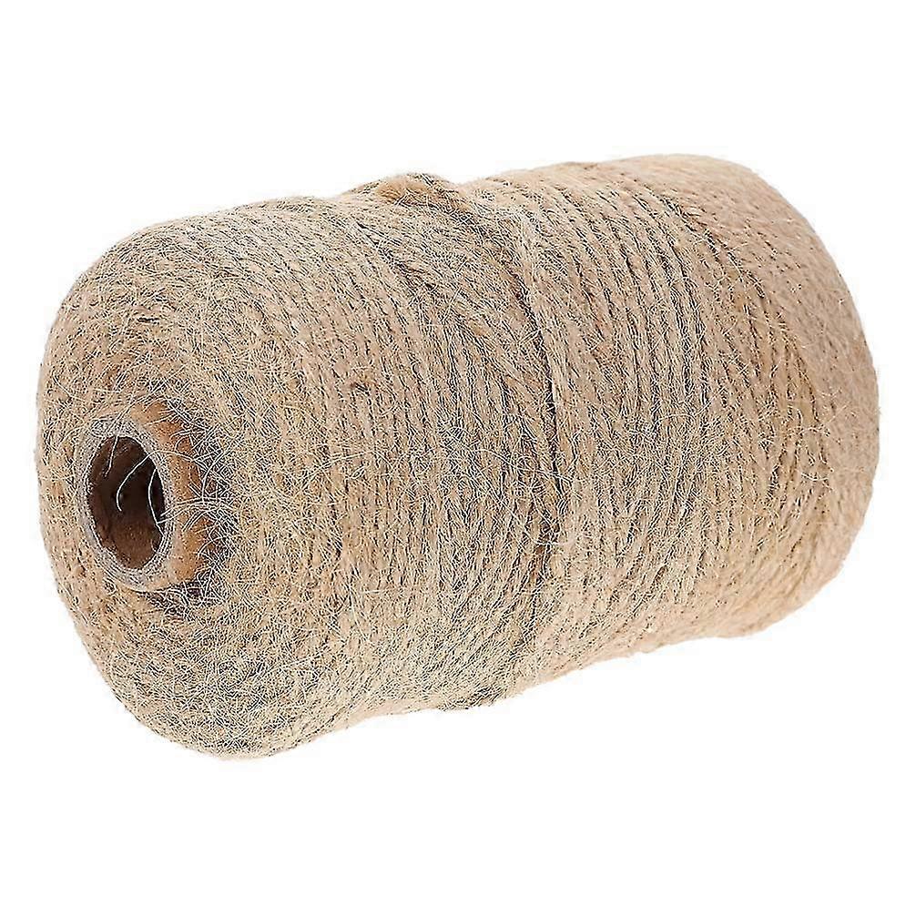 البرمة الطبيعية الجوت 1 مللي متر 200 متر الزخرفية الجوت الحبل القنب حبل سلسلة هدايا التفاف شرائط لتجميع الحرف DIY
