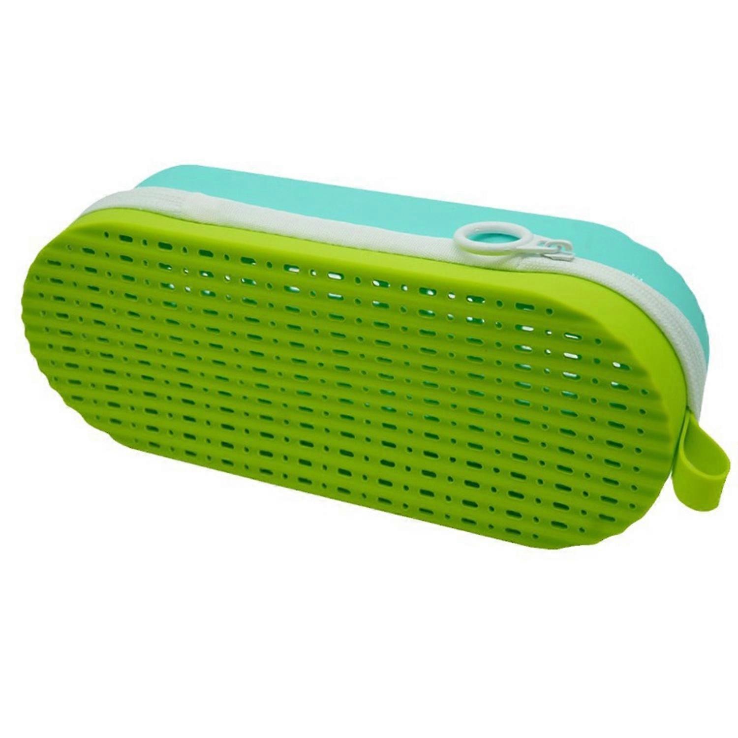 Swim Goggle Case with Drainage Holes Breathable Shockproof Impact Resistant Silicone Protective Case