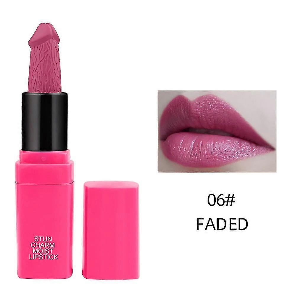 New Fun Modeling Micro Carving Craft Matte Mist Surface Lipstick