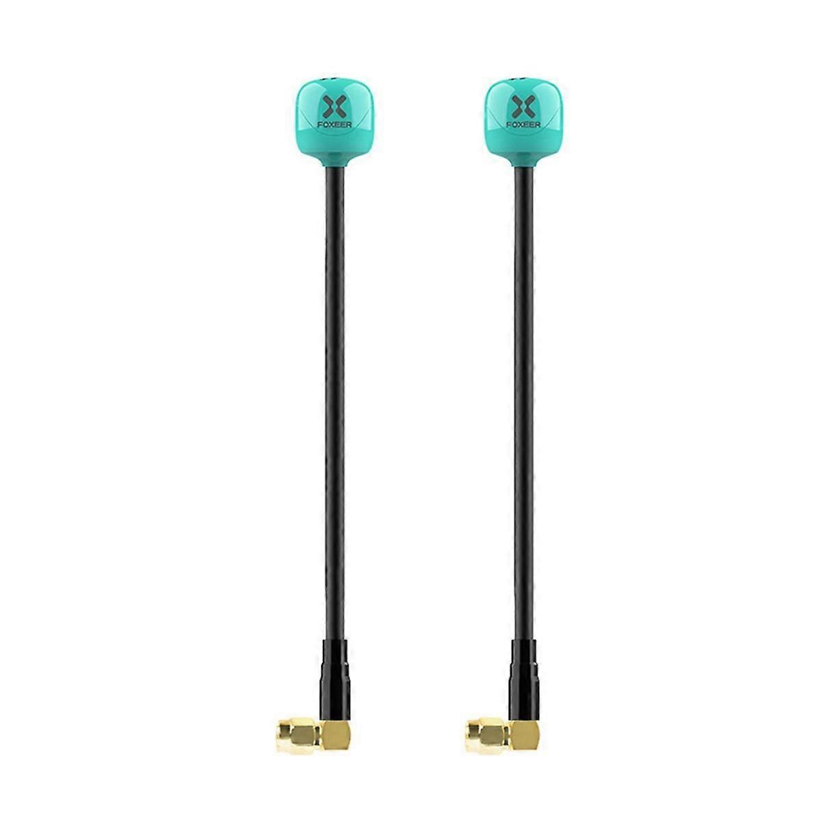2PCS FPV Antenna Lollipop 4+ Plus 2.6dBi 5.8G Mini Omni Antenna MMCX RHCP for RC FPV Racing Drone