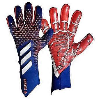 Silikonkautschuk Wasserdichte rutschfeste Handschuhe Fußballhandschuhe für Erwachsene1 10 blau und rot