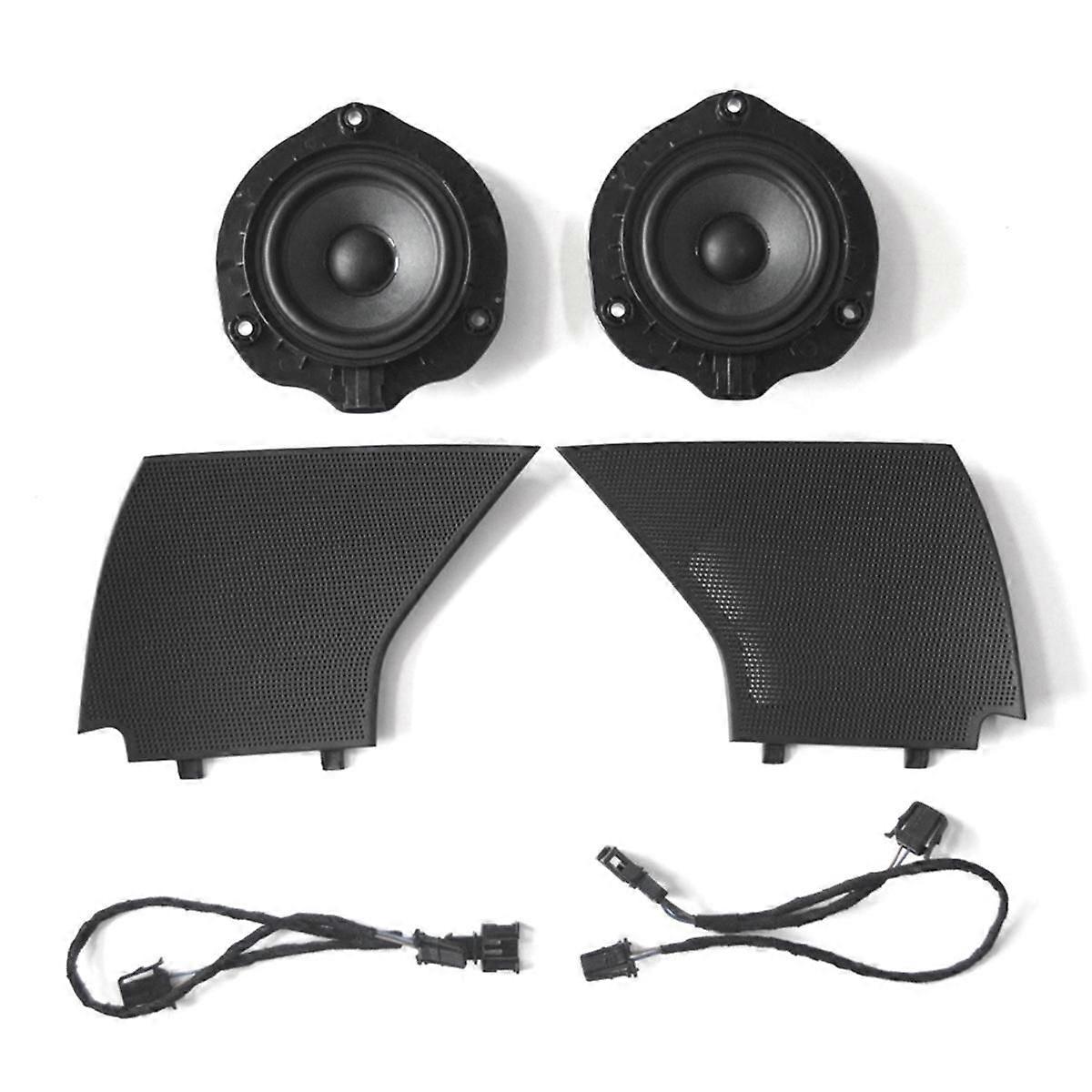 Front Door MidRange Speaker W Protective Cover +Wiring Harness 8V3035409A 410A 8V0035454A for A3 S3