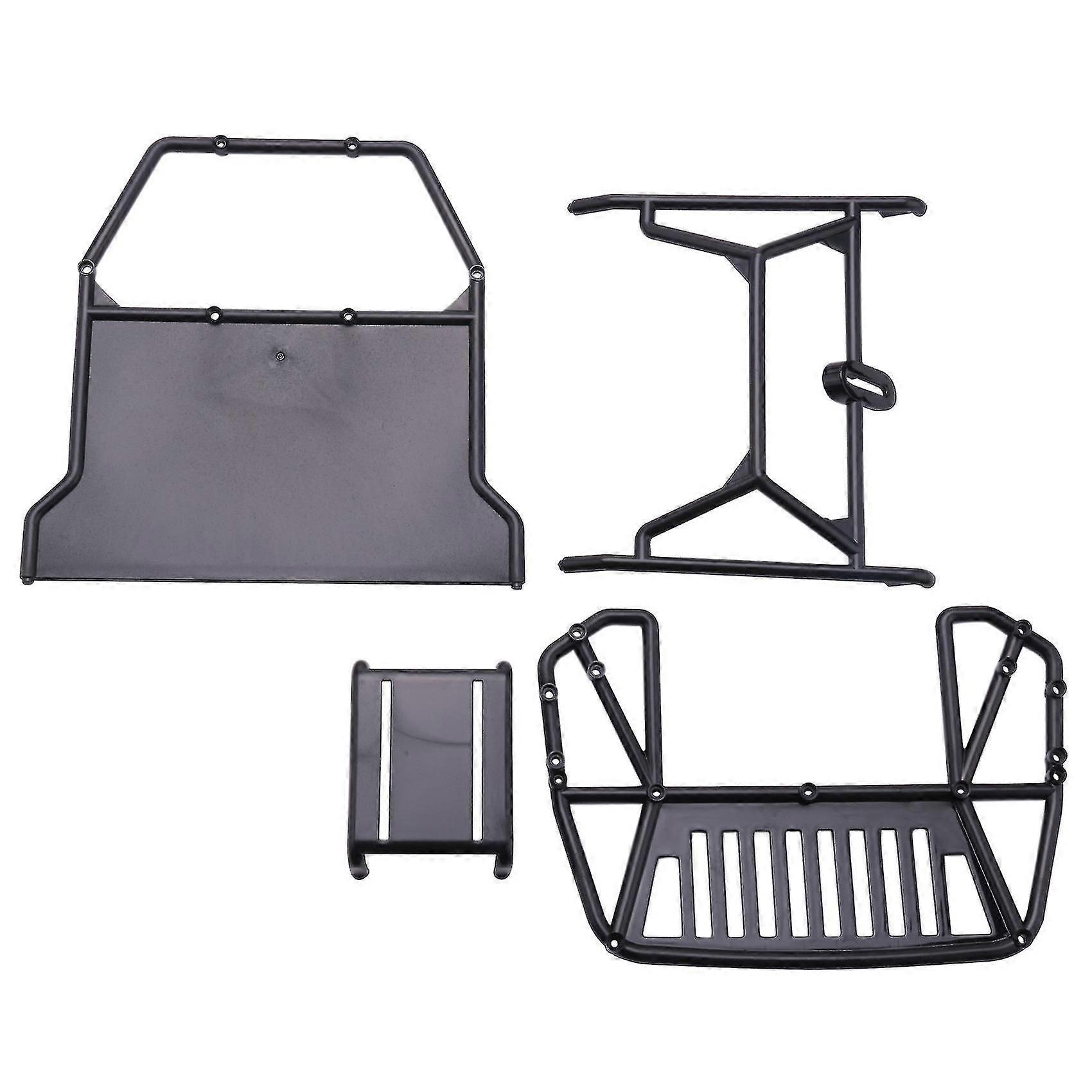 Rc Car Cab Back- Ca For 1/10 Rc Crawler 4 Axial Scx10 90046 Reat N 8 Scout Ii,b