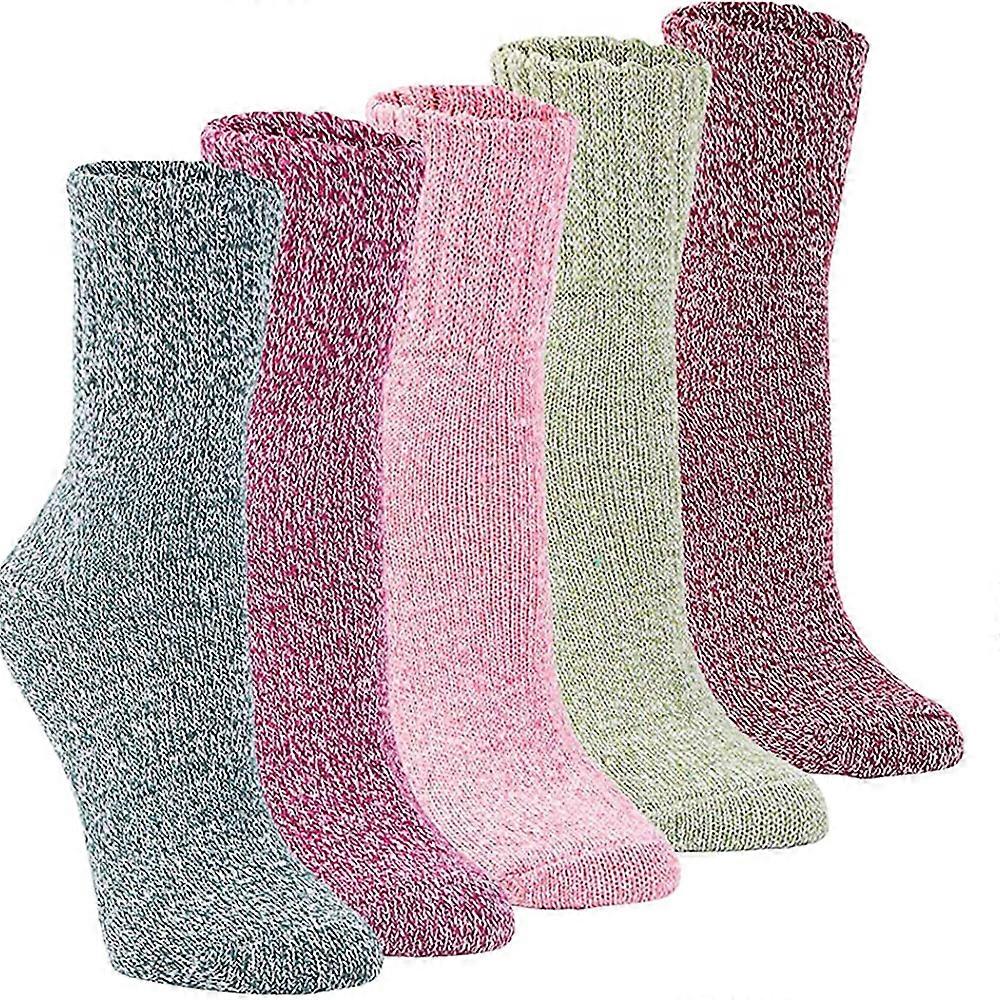 Women's warm, soft, thick and comfortable socks, reusable
