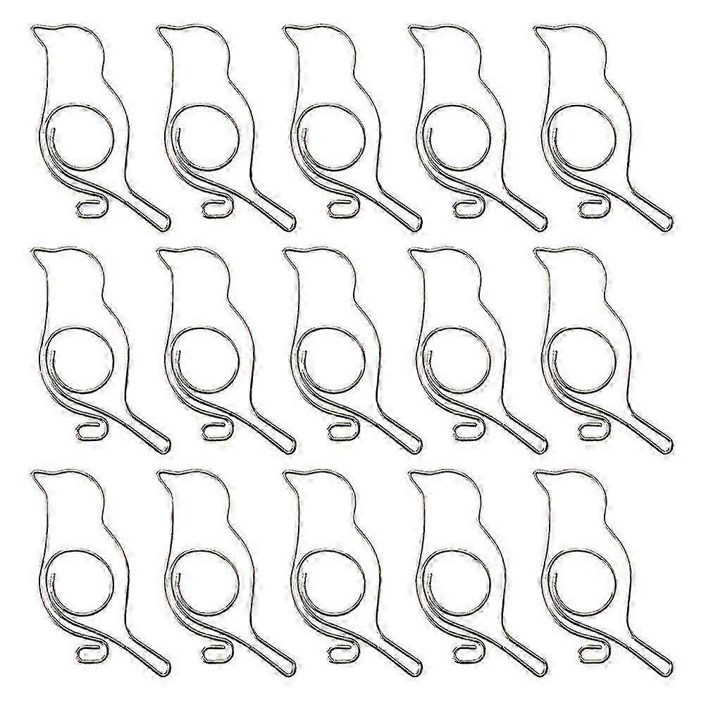 20 stuks map binder push-pins metalen klemmen houder staaldraad paperclip ticket klemmen