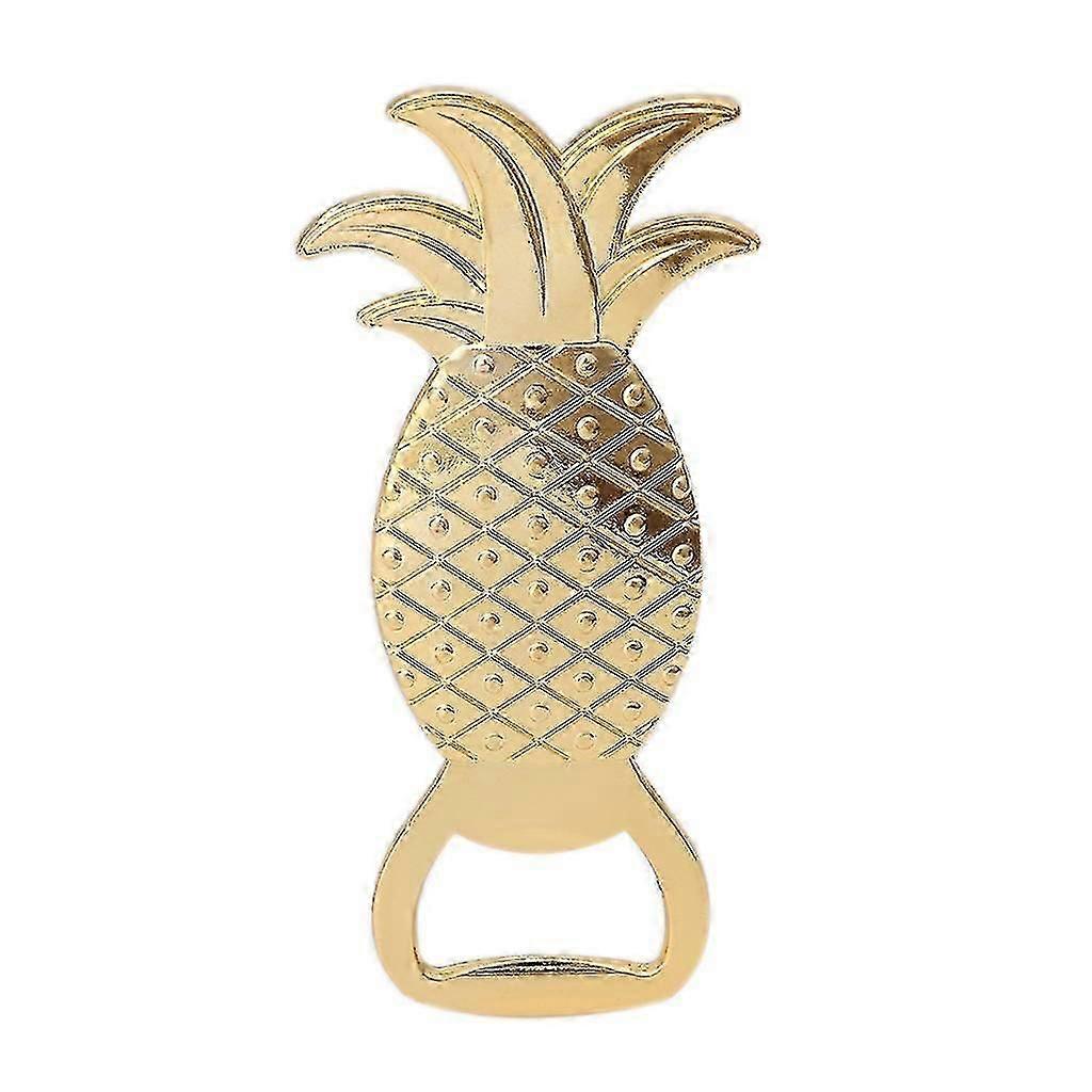 Golden Pineapple Shape Beer Bottle Opener Barware Tool Wedding