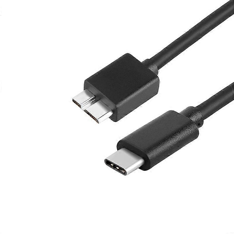 0.35m type-c to micro 3.0 data MacBook mobile phone connection mobile hard disk cable,3pack