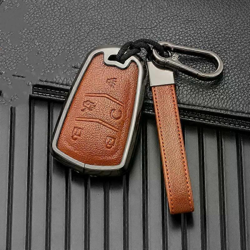 Car Genuine Key Case Holder Shell For Cadillac ESV Escalade CTS XTS SRX ATS 2015 2016 2017 2018 CT5 XT5 XT6 Accessories MXP