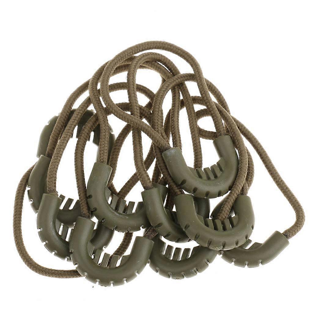 10pcs New Zip Puller Zipper Pulls Cord Replacement Fastener Slider Backpack