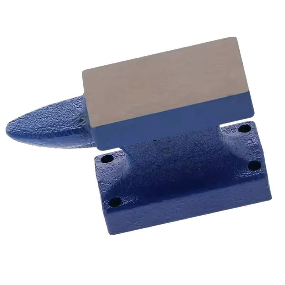 Mini Single Horn Anvil -Iron Anvil Bench Block Anvil Cast Iron Hobby Anvil Metal Forming Tool Blacksmith Forge Kit
