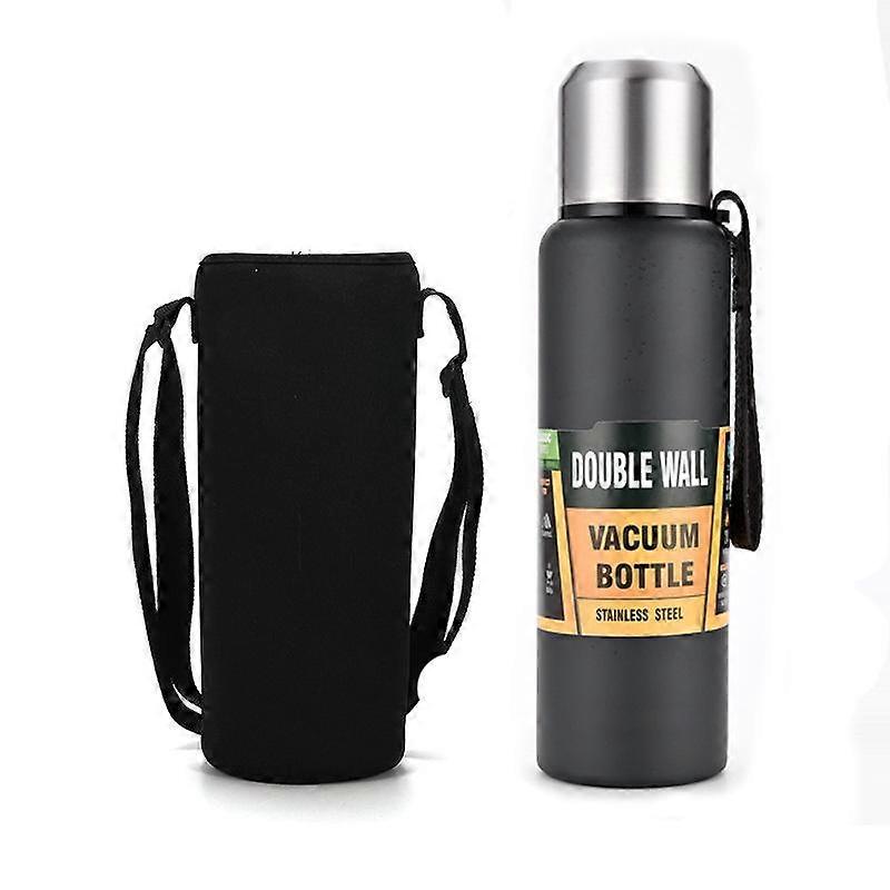 Outdoor Thermos Bottle Large Capacity Thermocup Flask for Tea Coffee Vacuum Flask Military Style Thermos Cup