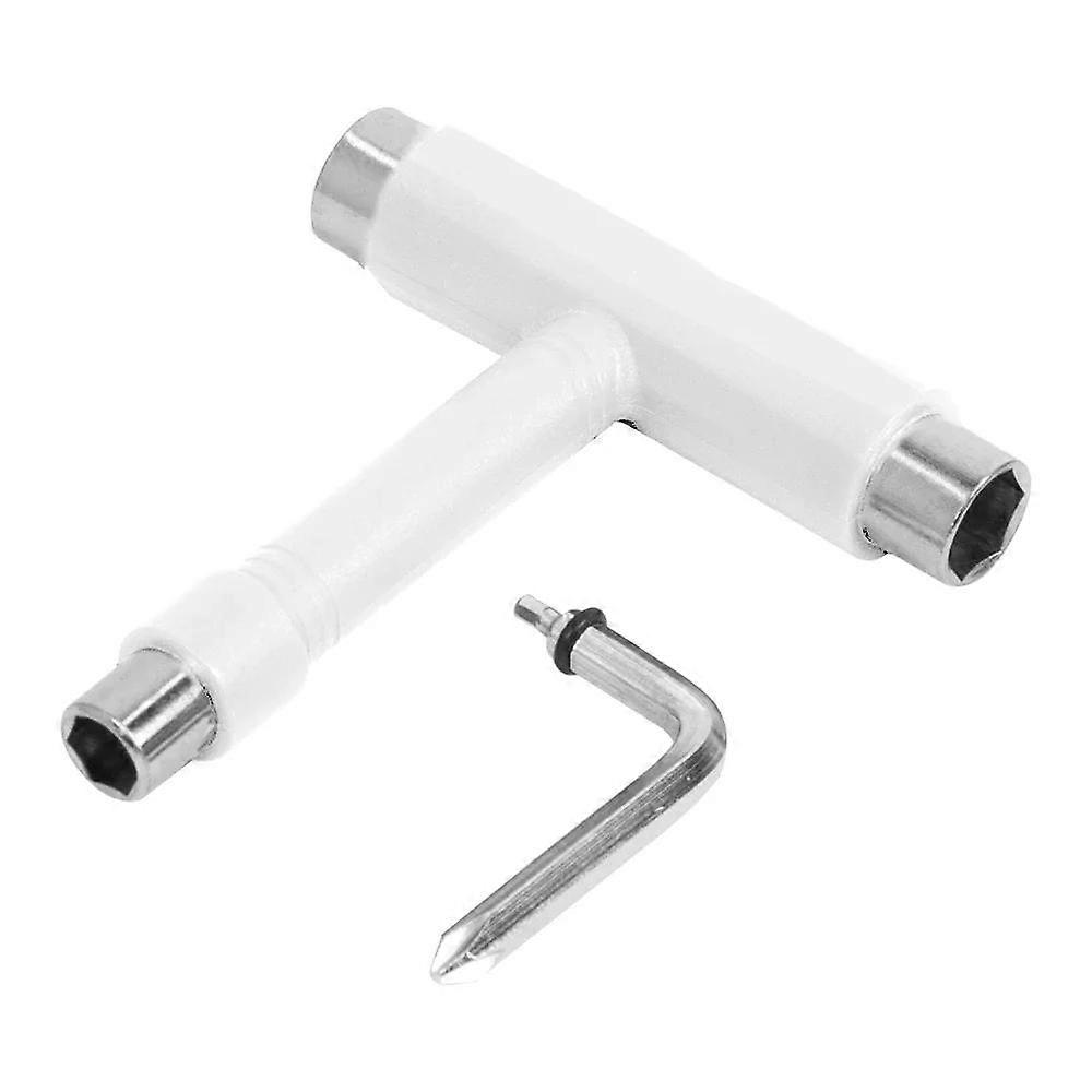 T Shape Skateboard Wrench Adjusting Tool T Type Allen Key Multifunction For Electric Scooter MTB Bike Parts Ratchet Socket Tools
